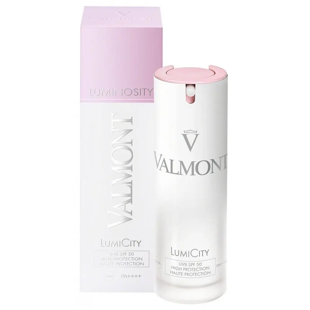 Захисний флюїд для обличчя LumiCity UVB SPF 50 Valmont 30 мл - фото 2