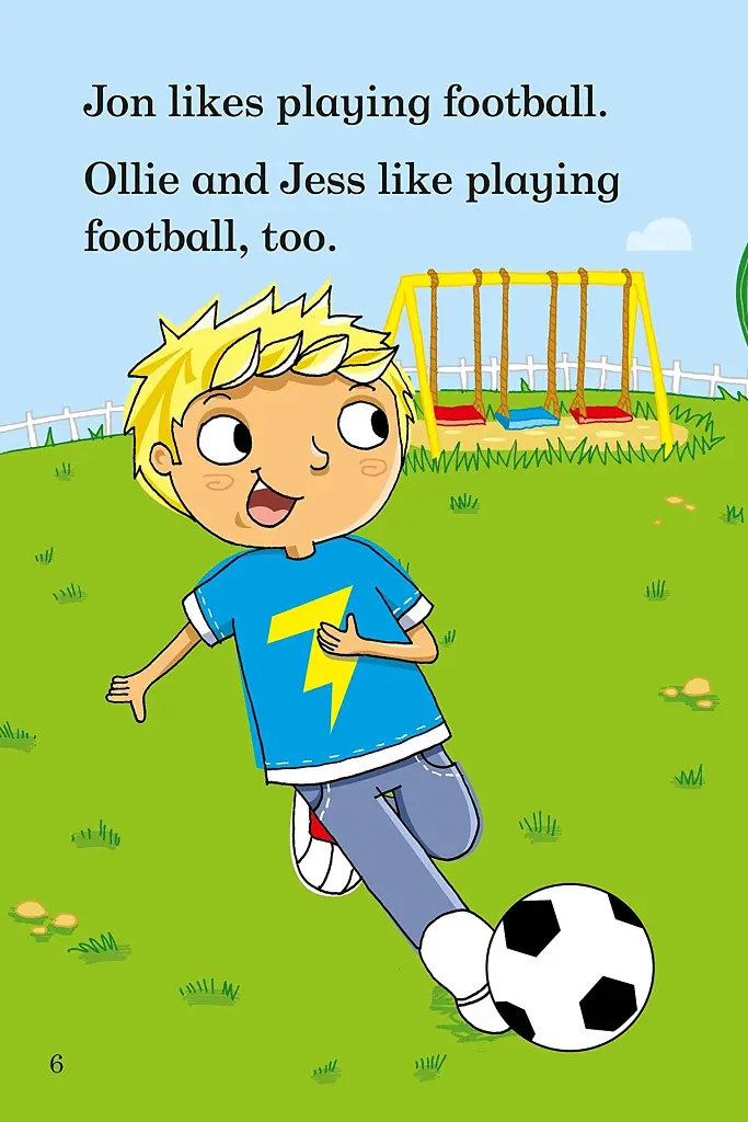 Ladybird Readers. Level 1. Jons Football Team - фото 4