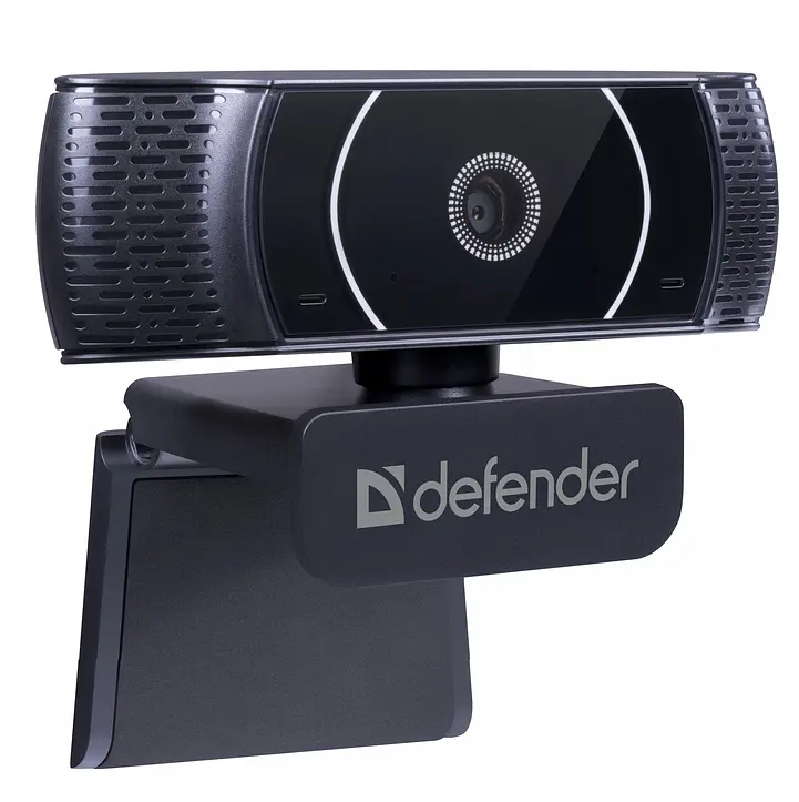 Веб-камера Defender G-lens 2590 QHD 2K 3.7Мп 1440p с прищепкой Черный - фото 2