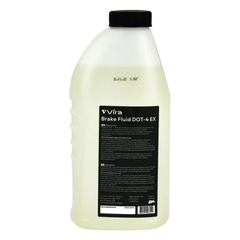 Гальмівна рідина VIRA Brake Fluid DOT-4 EX 0,5 л (VI1201) - фото 2