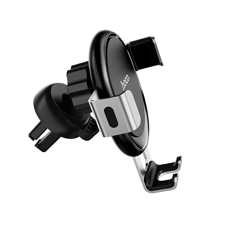Автотримач Hoco CA56 Plus Armor Metal Gravity Car Holder (Black) [73706] - фото 2