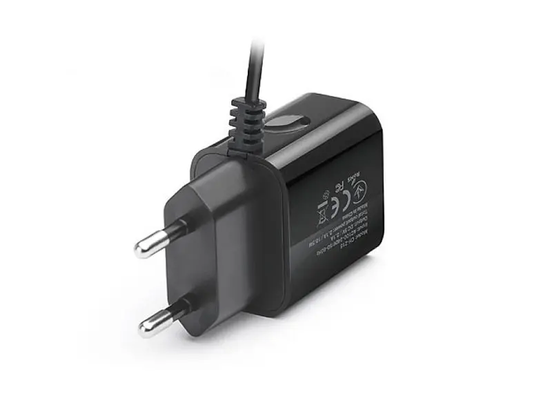 Мережевий зарядний пристрій REAL-EL CH-217 Black (EL123160016) - фото 2