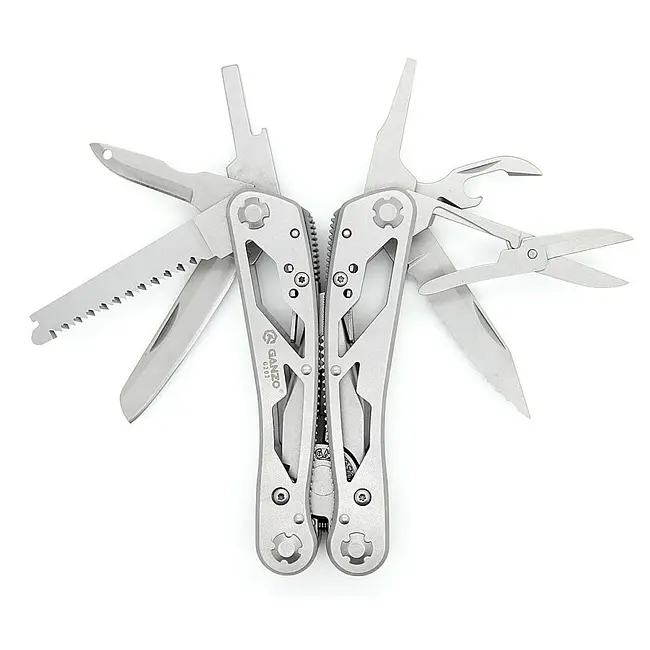 Мультитул Ganzo Multi Tool (G202), Сріблястий - фото 4