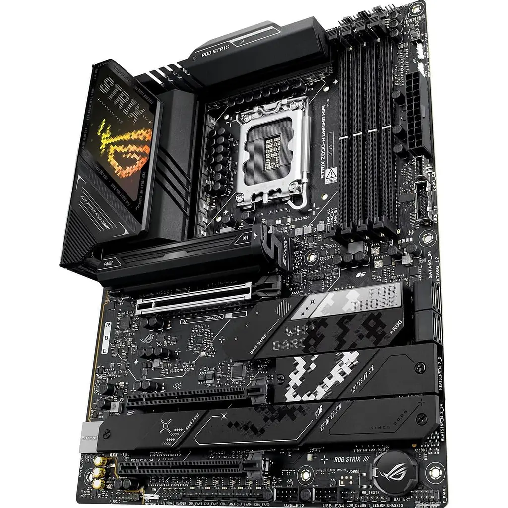 Материнська плата ASUS ROG STRIX Z890-H GAMING WIFI (ROG STRIX Z890-H GAMING WIFI) (Socket 1851, Intel Z890, ATX) - фото 3