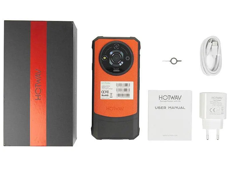Смартфон Hotwav T7 Pro 6/256Gb Vitality Orange NFC - фото 9