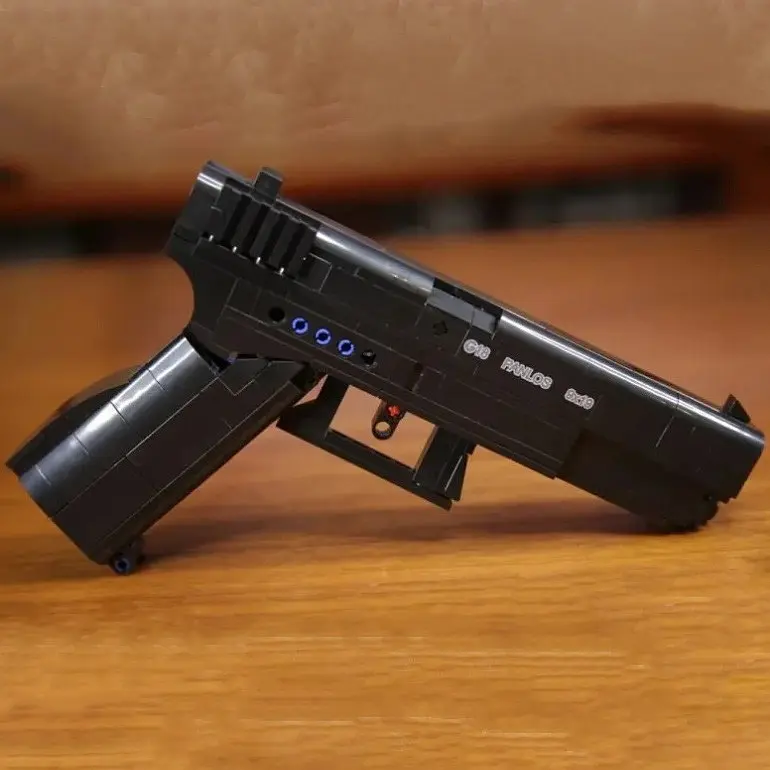 Конструктор Автоматичний Пістолет G18 Glock 336 Деталей - фото 4