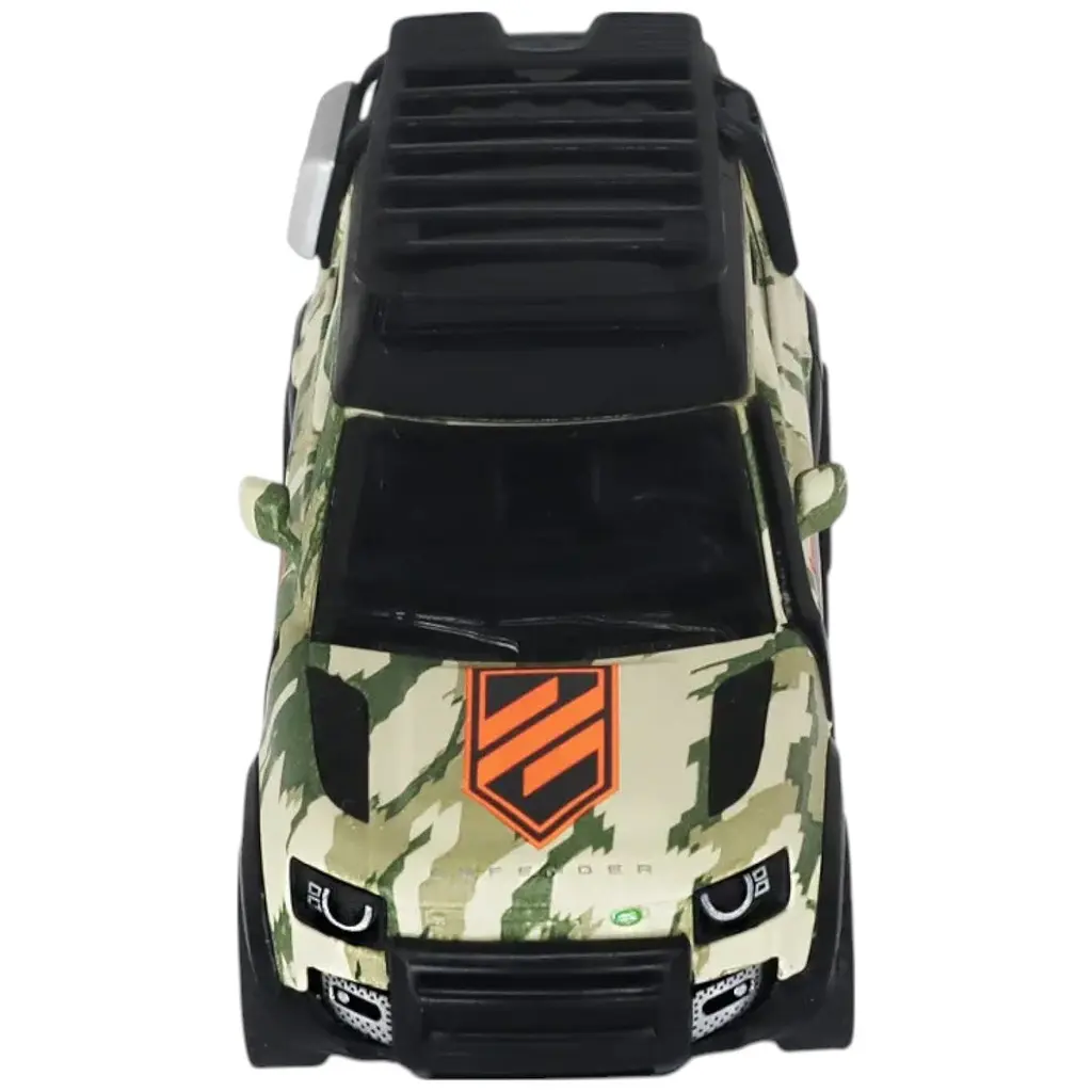 Автомодель серії Шеврони Героїв TechnoDrive 250363M2 Land Rover Defender 110, 3 ОШБр 1:39 - фото 2