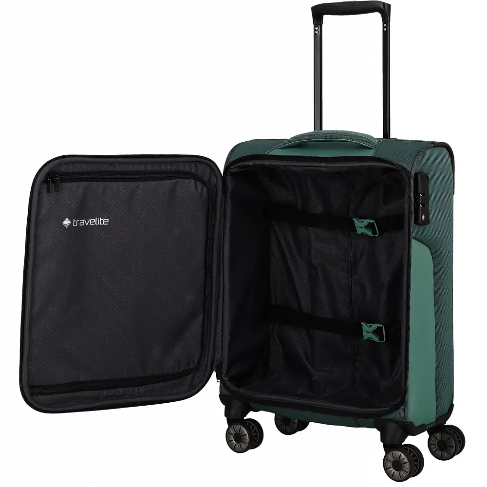 Валіза на 4 колесах Travelite Viia S TL092847 Green (TL092847-80) - фото 4