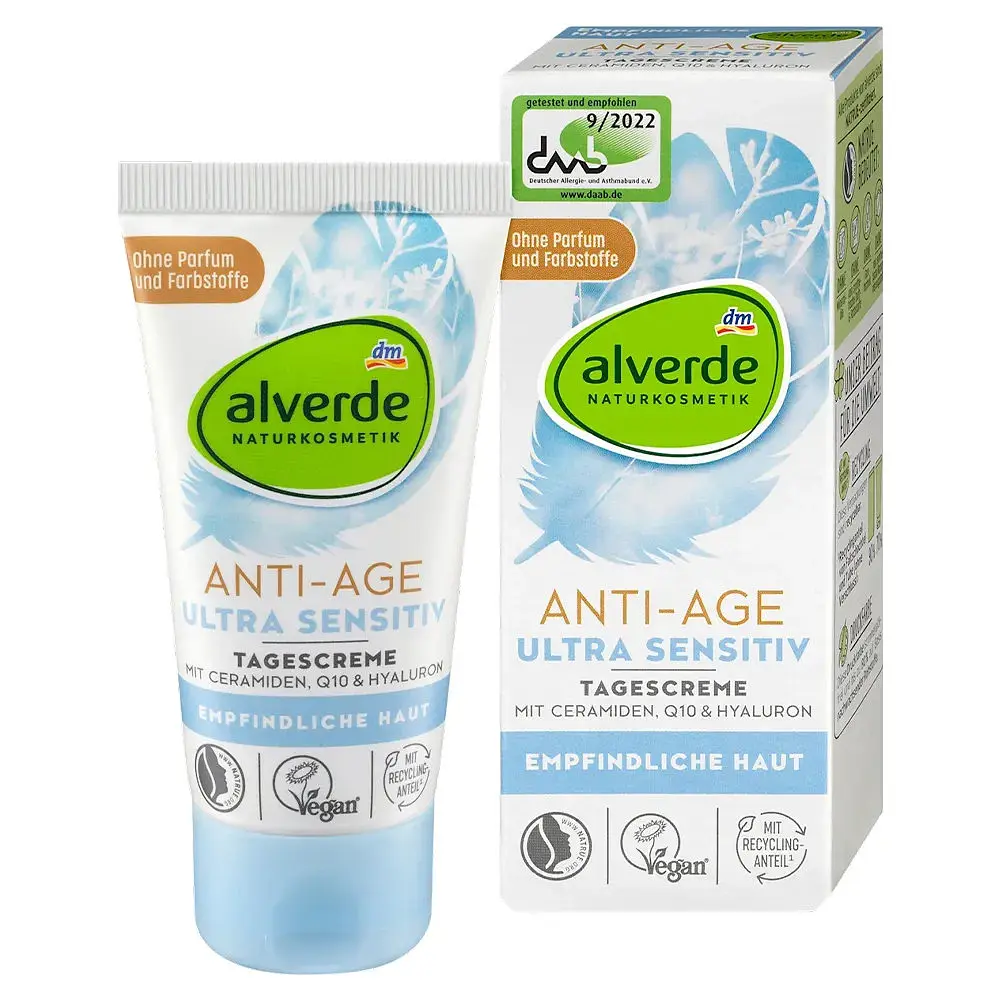 Крем для обличчя Alverde Naturkosmetik денний захисний з коензимом Q10 50 мл