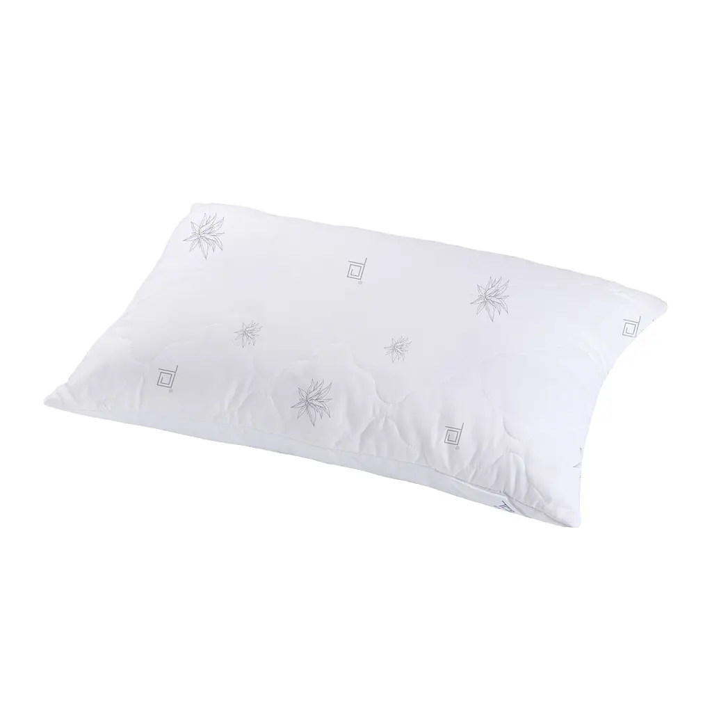 Подушка ТЕП Природа Membrana Print Aloe Vera 50х70 см белая (3-00440_00000) - фото 2