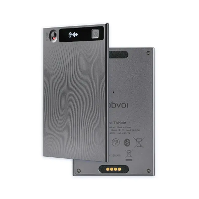 Цифровий диктофон Mobvoi TicNote with IA Shadow 64GB Black (NE-79) - фото 3