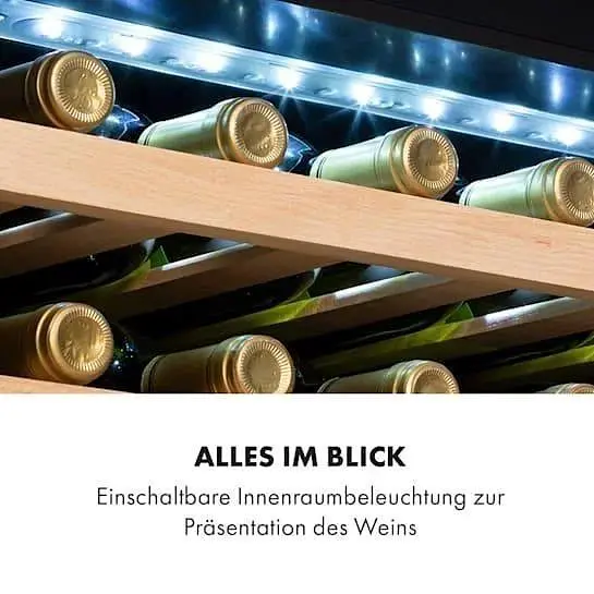 Винный холодильник встроенный Klarstein Vinsider 41D Duo (10035104) - фото 5