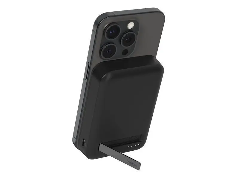 Зовнішній акумулятор (павербанк) Belkin 10000mAh 15W MagSafe Qi2 Black (BPD008BTBK) - фото 2