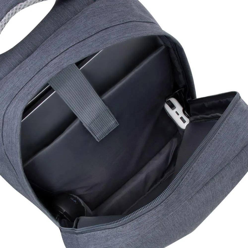 Сумка для ноутбука Rivacase 15.6" Dark Grey (7562) (7562 (Dark Grey)) - фото 7