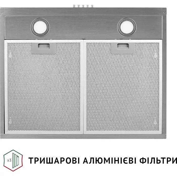 Витяжка пласка Perfelli PL 6002 I LED пласка - фото 5