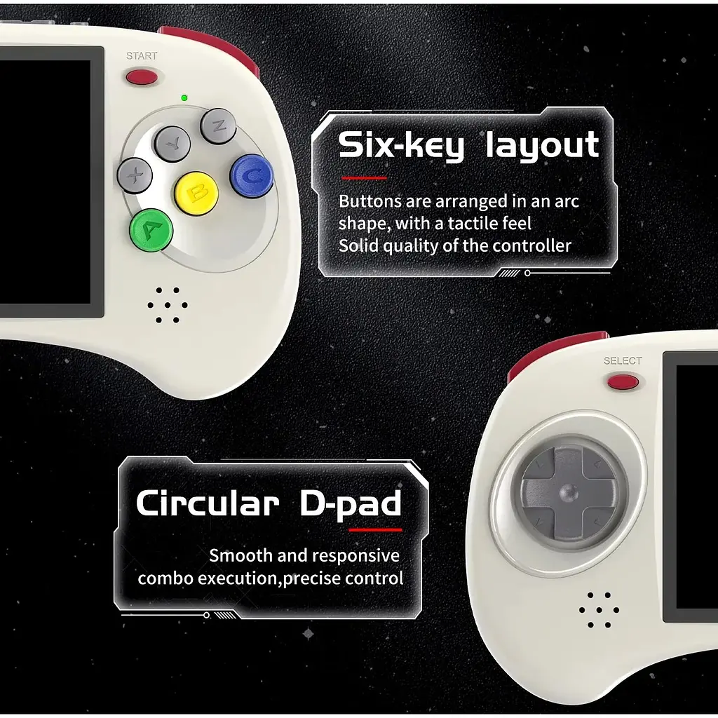 Ретро ігрова приставка Anbernic RG ARC-D 64GB Black [115728] - фото 6