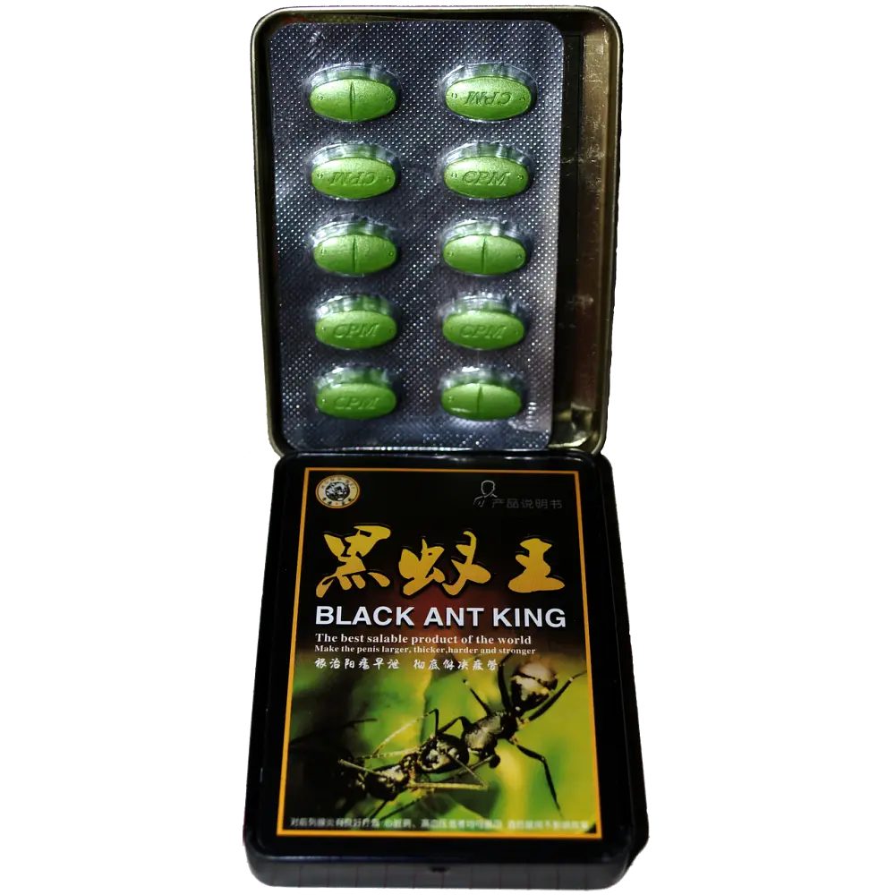 Таблетки BLACK ANT KING для чоловіків 10 шт (ціна за упаковку) - фото 2