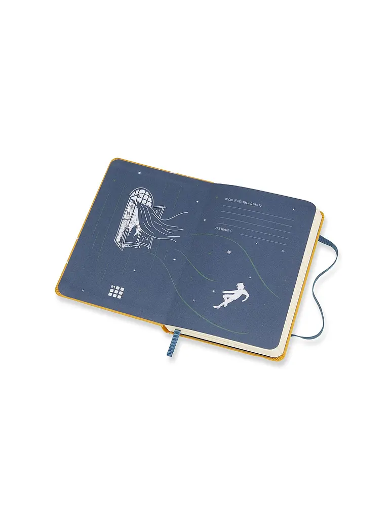 Записник Moleskine Peter Pan кишеньковий, Лінійка Жовтогарячий (LEPN01BMM710) - фото 3