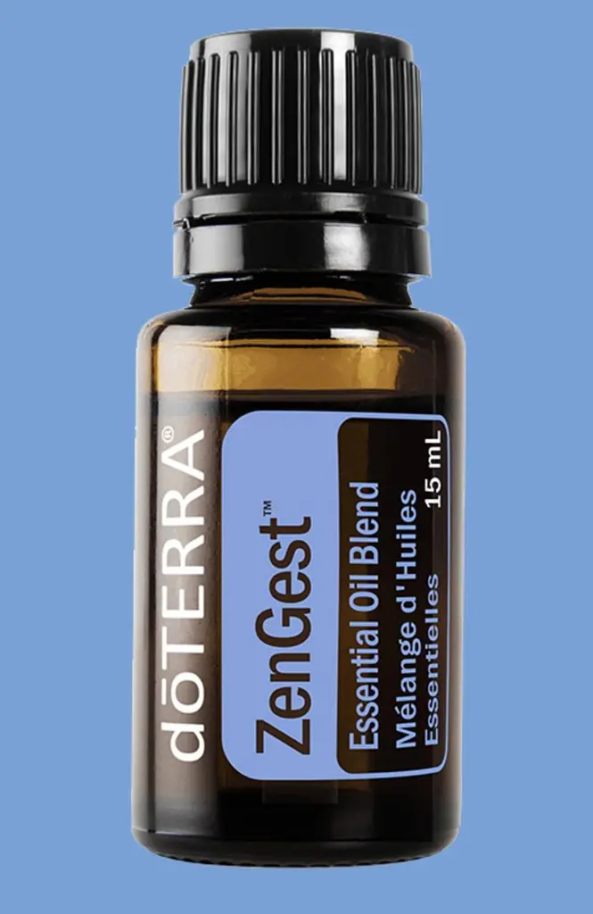 Суміш ефірних олій doTERRA ZenGest® (DigestZen®) 15 мл — підтримка комфортного травлення та гармонії шлунково-кишкового тракту