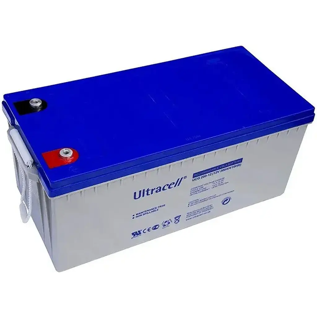 Акумулятор Ultracell UCG200-12 GEL 12V (12V/200Ah/2400Wh) [112153] - фото 3