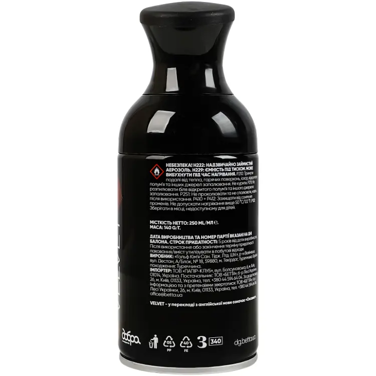 Парфумований освіжувач повітря Odor Premium Velvet 250 мл (4820086524414) - фото 2