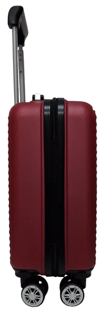 Валіза Carbon 66101 маленька для ручної поклажі міні XS 40x30x20 см ABS-пластик Червоний - фото 4