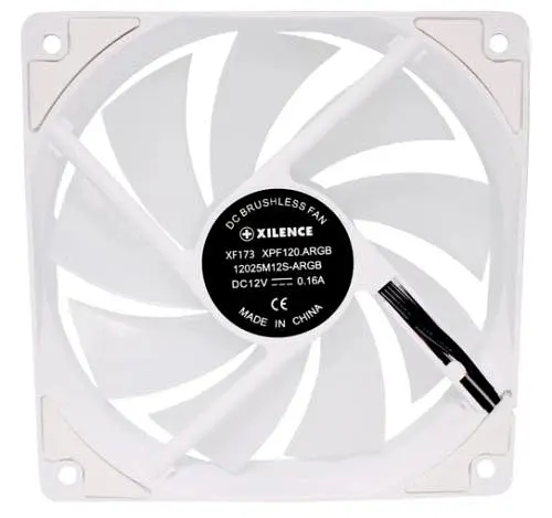 Вентилятор 120 мм, Performance A+ ARGB, White, 120x120x25 мм Xilence teh0028681 - фото 2