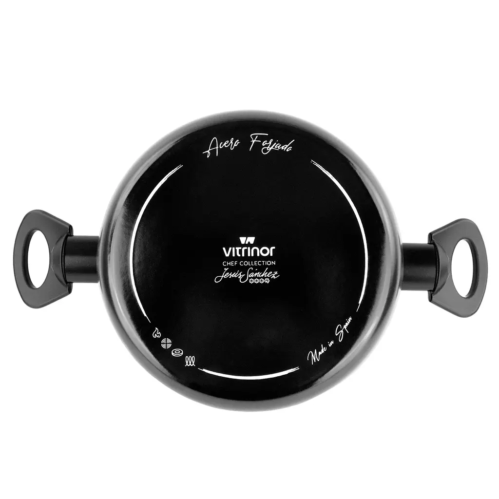Каструля з кришкою CHEF COLLECTION із антипригарним покриттям VITRINOR 24 см 3.8 л - фото 8