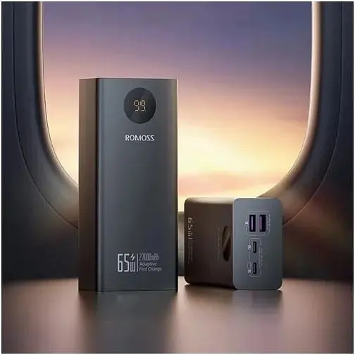 Аккумулятор внешний Romoss PEA27S Pro 65W 27000mAh power bank PEA27S - фото 2