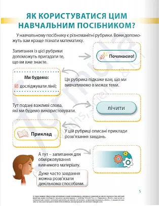 Математика. 1 клас. Навчальний посібник. Частина 1 - Черрі Мозлі - фото 3