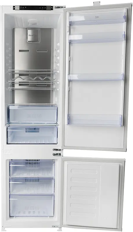 Холодильник встраиваемый двухкамерный Beko BCNA306E3S - фото 3