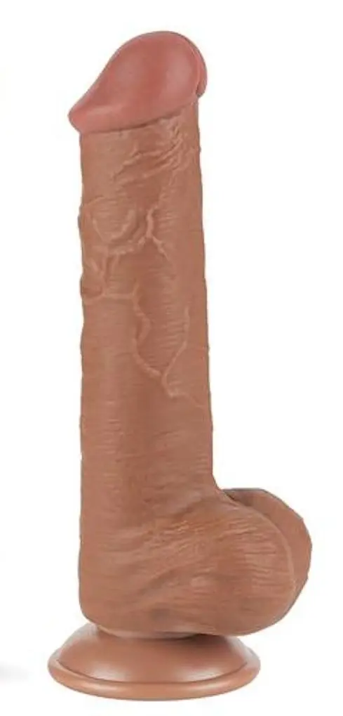 Фалоімітатор LoveToy Sliding-Skin Dual Layer Dong 8, 20.8 см