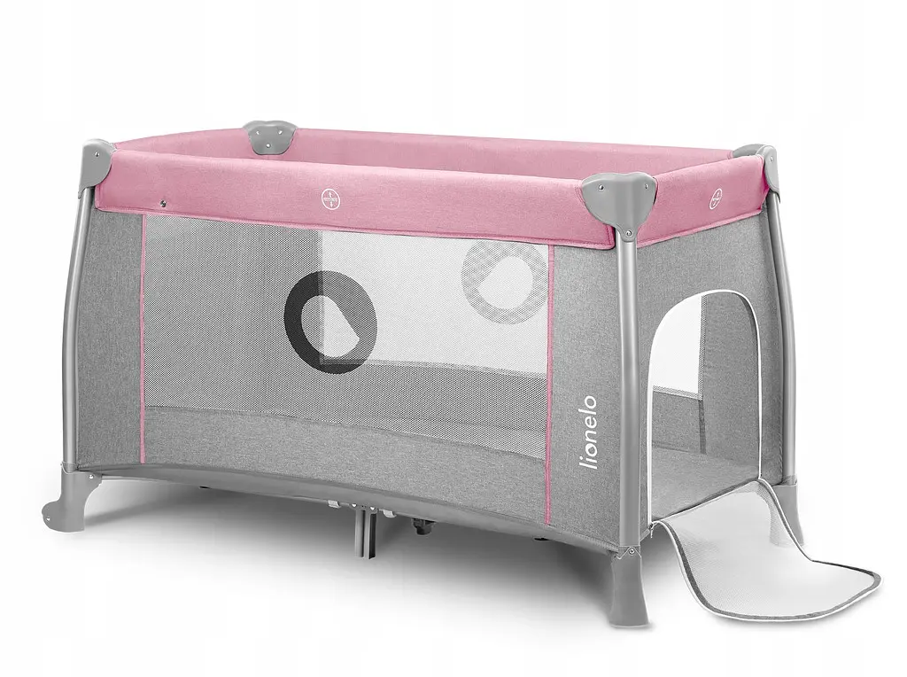 Ліжечко-манеж Lionelo Thomi Pink Baby - фото 7
