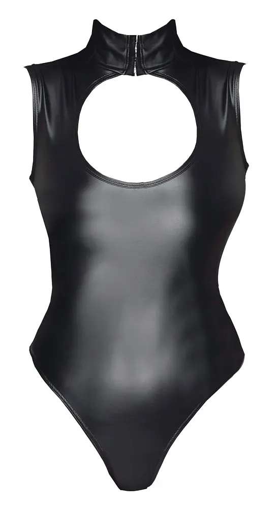 Сексуальне боді Cottelli Collection Party Body Cut-Out L чорний - фото 3