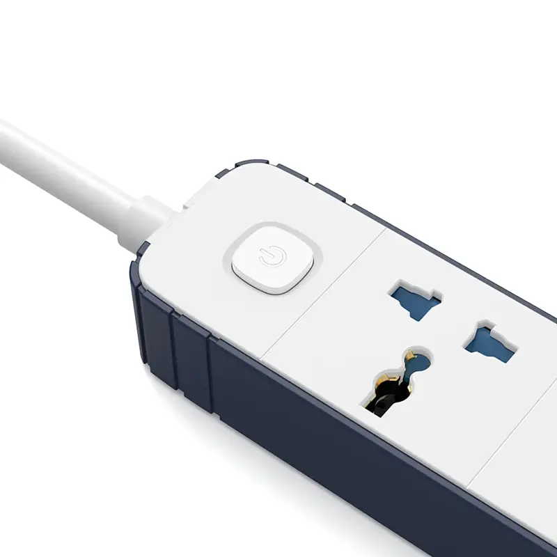 Подовжувач S007 Power Strip PD20W (2USB-A/2C/4xSocket) (2 m) White Wiwu teh0029522 - фото 2