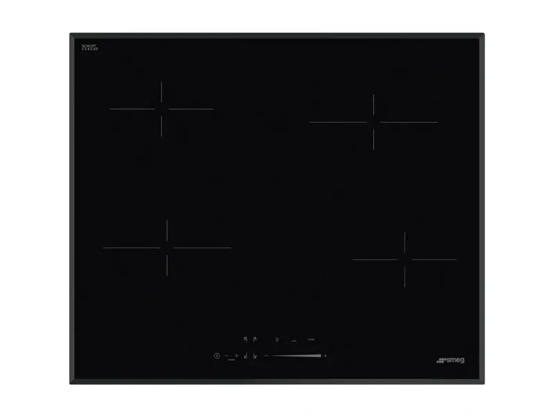 Електрична варильна поверхня Smeg SE464TB