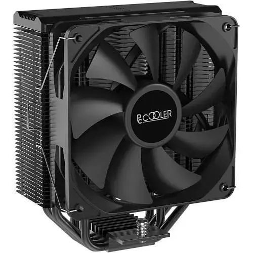 Кулер для процесора Pccooler PALADIN EX400 S чорний алюміній/мідь 1x120 мм RGB для Intel 1700/1200/115x AMD AM5/AM4 - фото 1