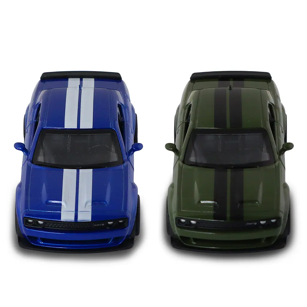 Автомодель TechnoDrive Dodge Challenger SRT Jailbreak 2022 синій зелений (250949) - фото 8
