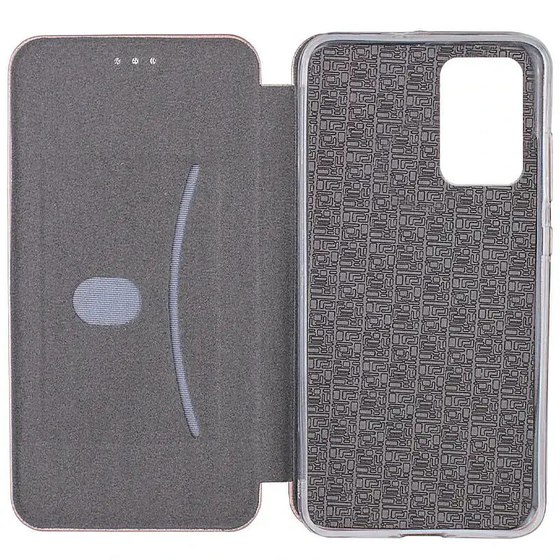 Чехол книга Xiaomi Redmi Note 12Pro 5G эко-кожа Premium Case для смартфона Розовое золото - фото 4