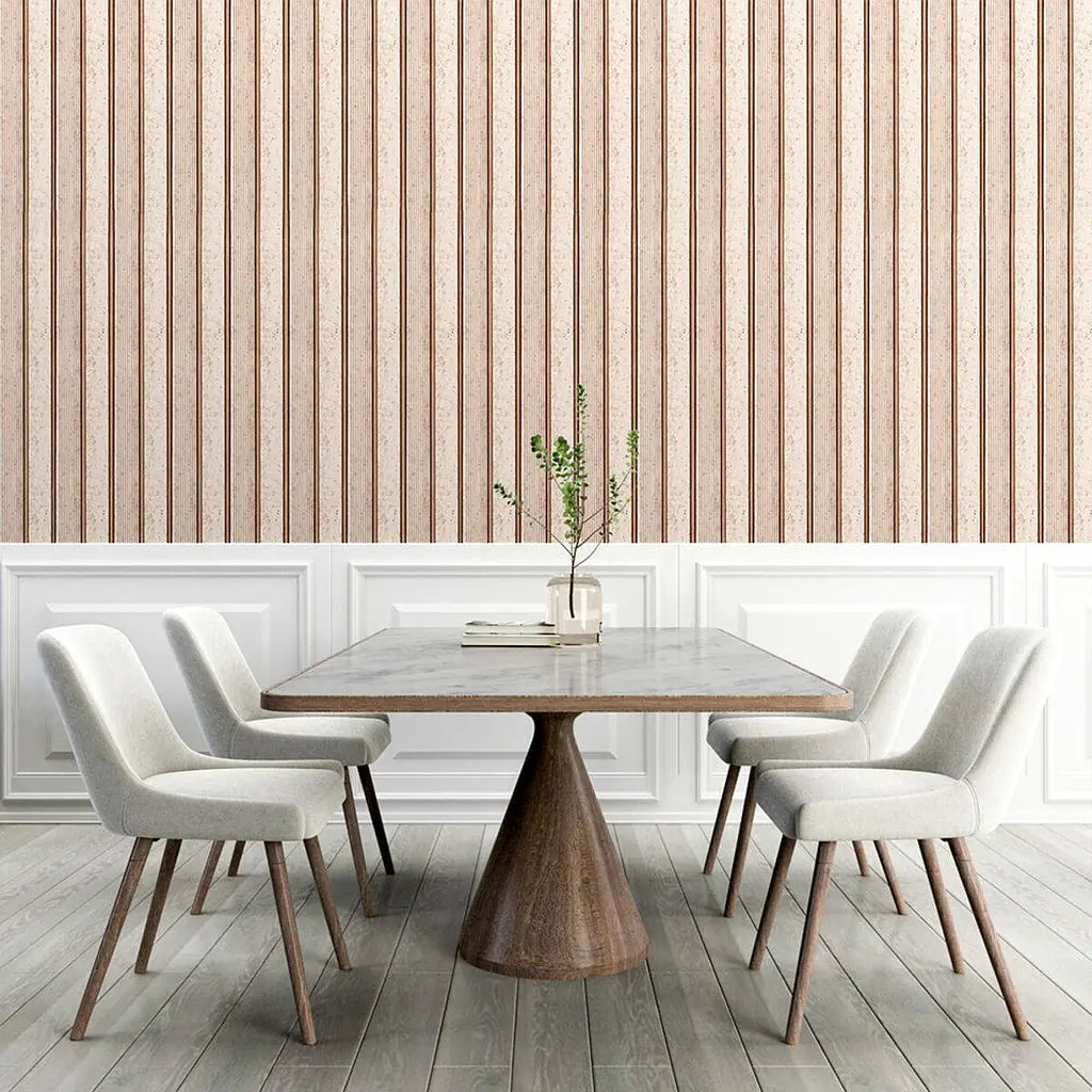 Рейка декоративна Wall Sticker PS 2900х120х12 мм Кремовий мармур із золотими вкрапленнями SW-00001748 - фото 6