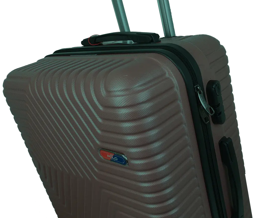 Валіза пластикова GD Polo 70 л 66x42x28 см ABS коричнева - фото 7