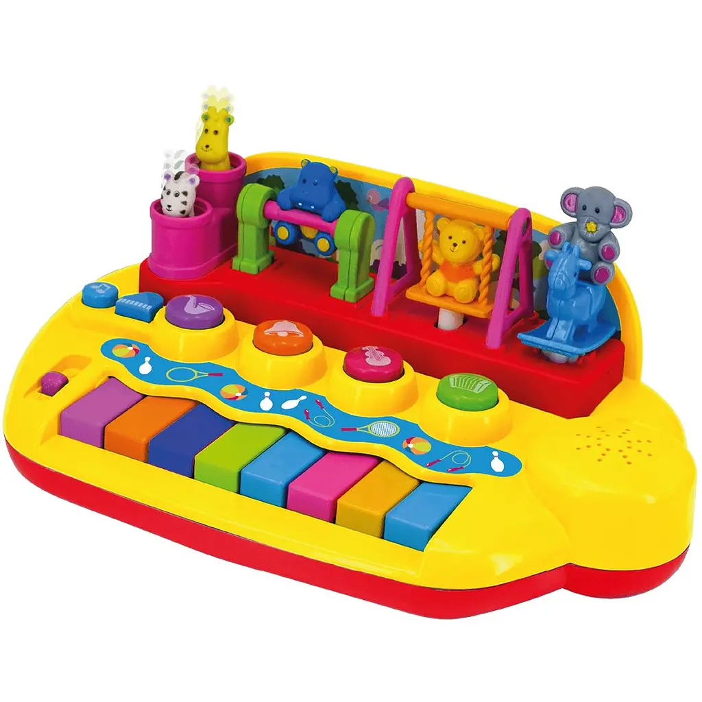 Пианино Kiddi Smart Зверята на качелях (063412) - фото 2