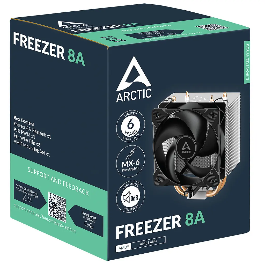 Кулер процесорний Arctic Freezer 8A (ACFRE00161A) - фото 2