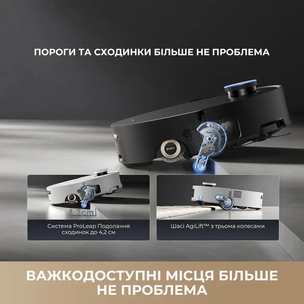 Робот-пилосос Dreame Aqua 10 Ultra Roller Complete White (RLH71DE-1-wh) [152042] - фото 16
