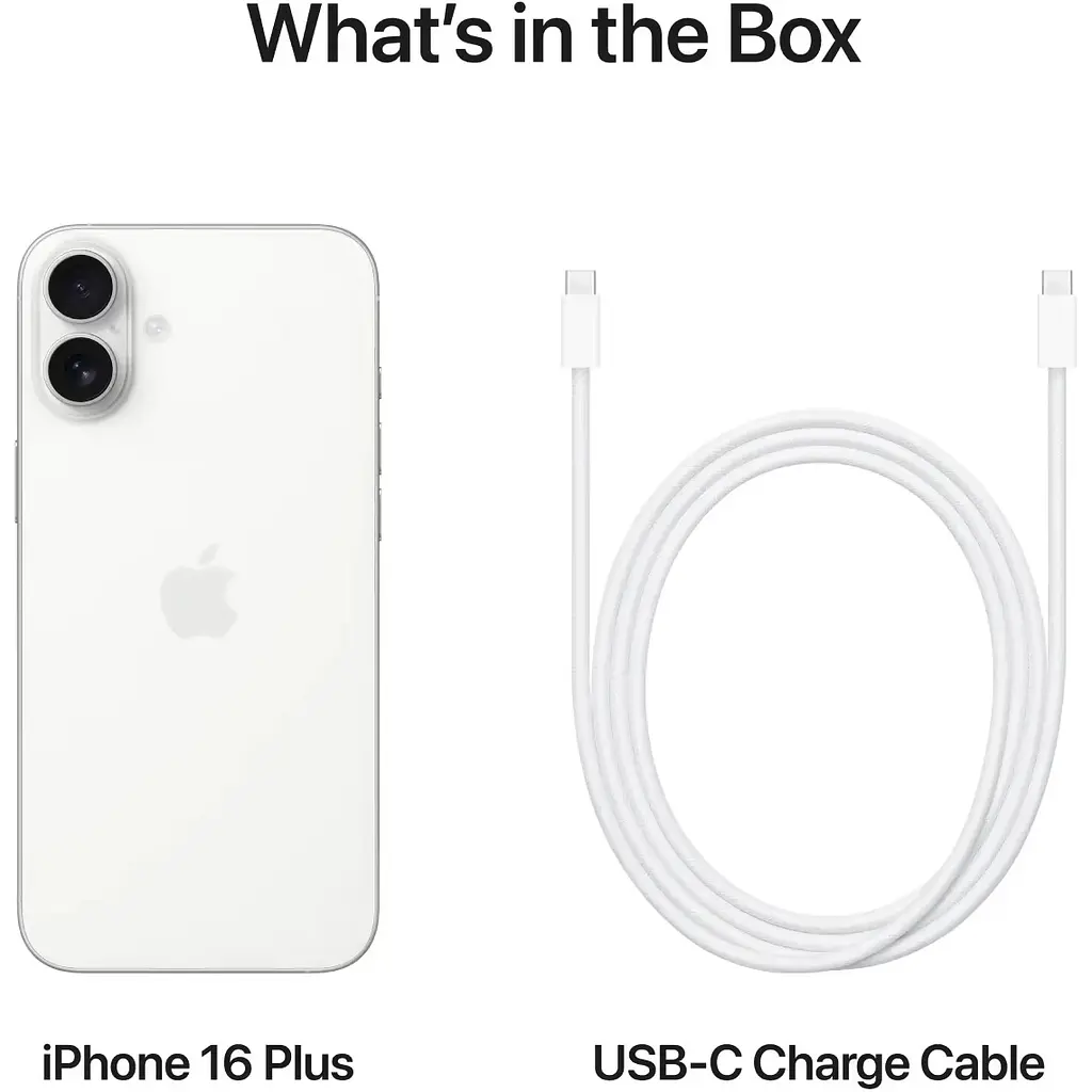 Смартфон Apple iPhone 16 Plus 128GB White (MXVV3) Б/В [171531] - фото 8