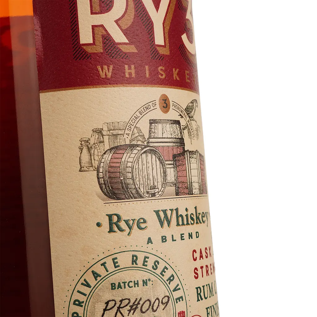 Виски RY3 Cask Strength 60% 0.75 л - фото 3