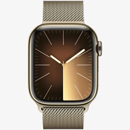Ремінець для смарт-годинника OEM Apple Watch 38/40/41 мм (MTJL3) Milanese Loop золотистий - фото 4