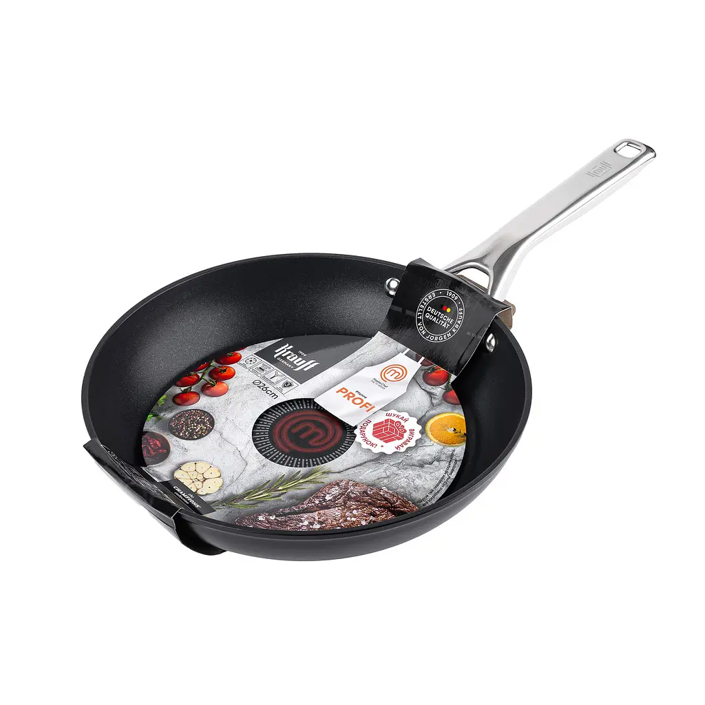 Набір зі сковороди WOK 28 см, кастрюлі 4,5л та універсальної кришки + Тертка прямокутна - фото 2