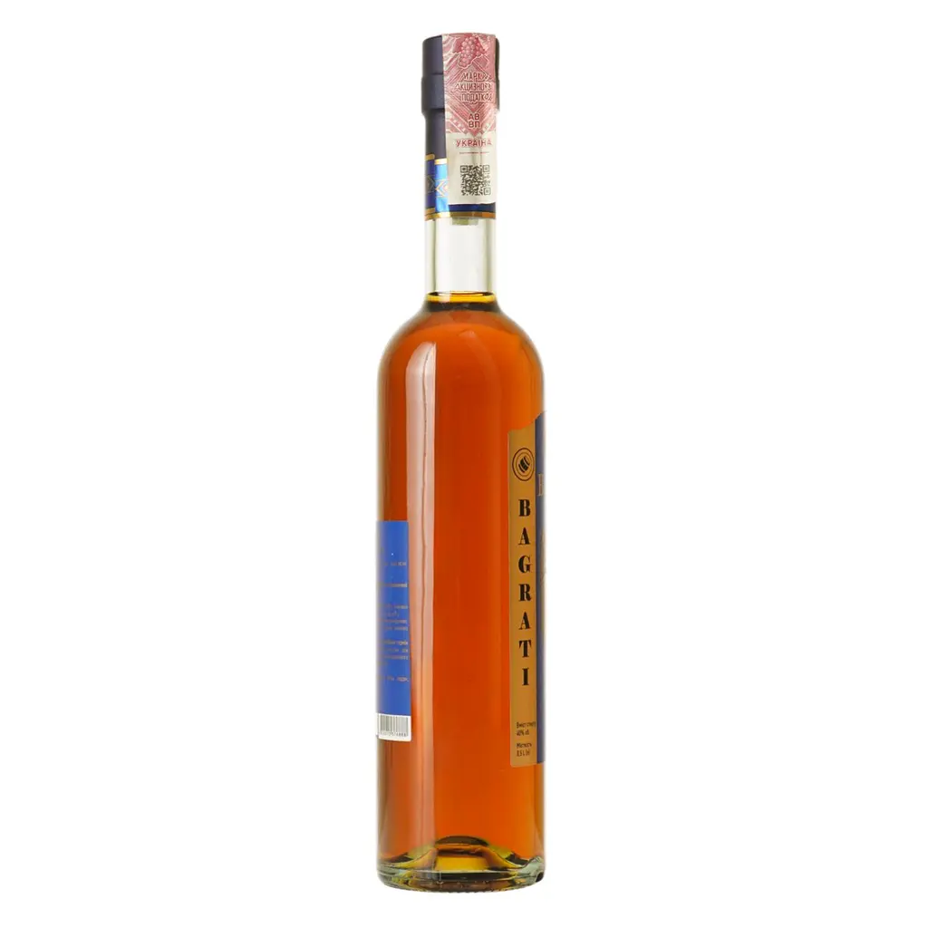 Коньяк Bagrati Ординарний 4 зірки  0.5 л  - фото 3