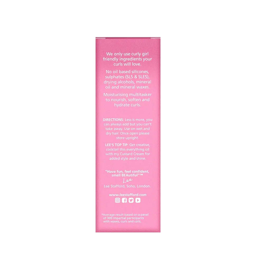 Масло для кудрявых волос For The Love Of Curls Frizz Taming Oil Lee Stafford 50 мл - фото 3